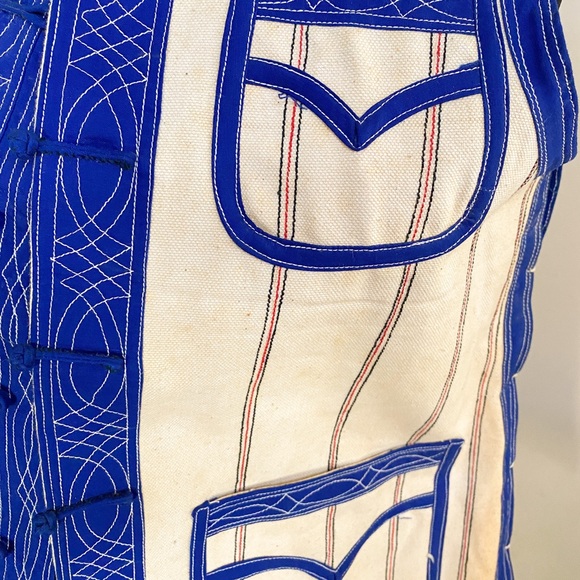 SOLD Vintage Homemade Vest 1950s Costume - Picture 5 of 8